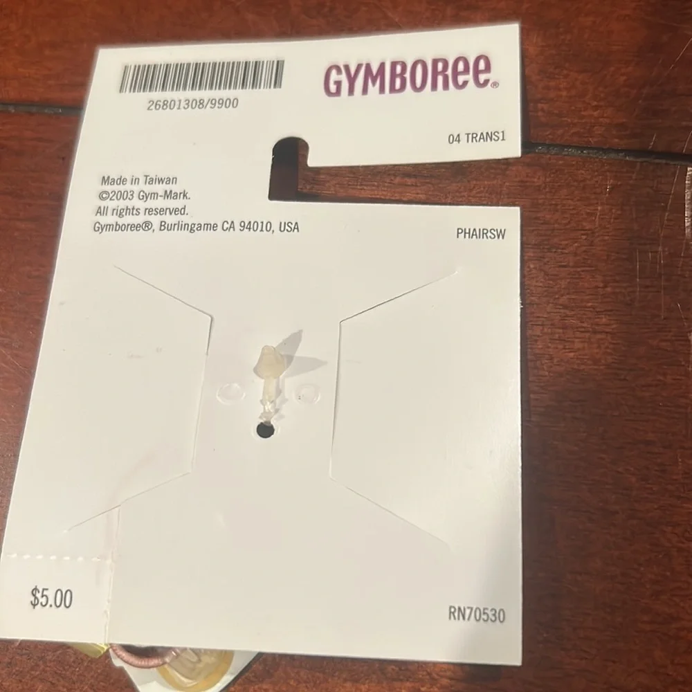 NWT Gymboree Summer island Tiki Hut Pony O Holder 2004 Line